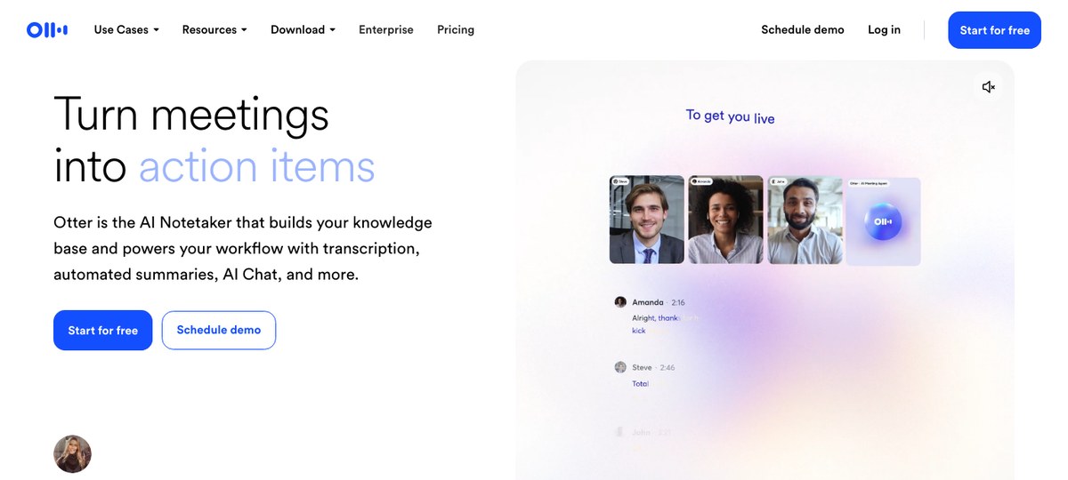 Otter — long-standing transcription tool for consultants