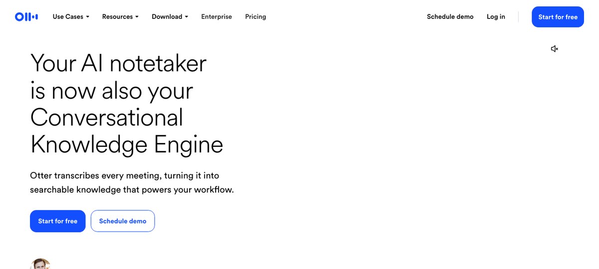 Otter — popular AI meeting assistant and notetaker, joins calls as a bot